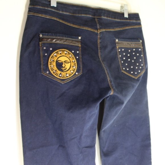 Tara's Elegance- Decorative ,denim Jean, size12. tags,new with tag - Picture 4 of 15